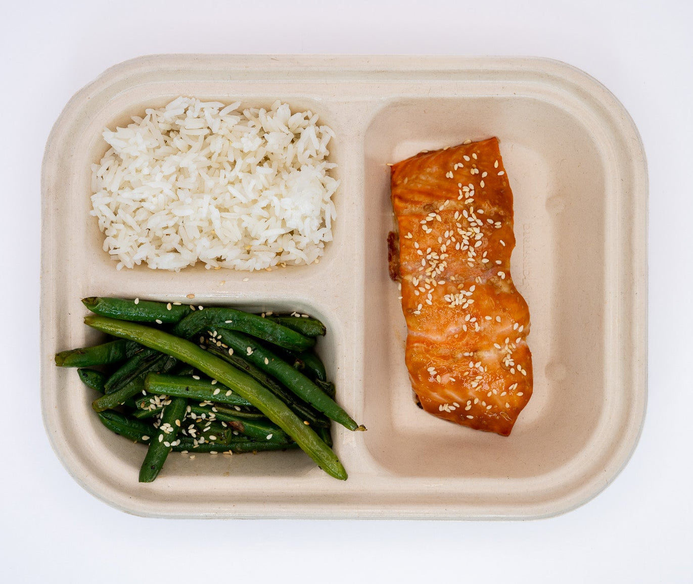 Teriyaki Salmon Plate