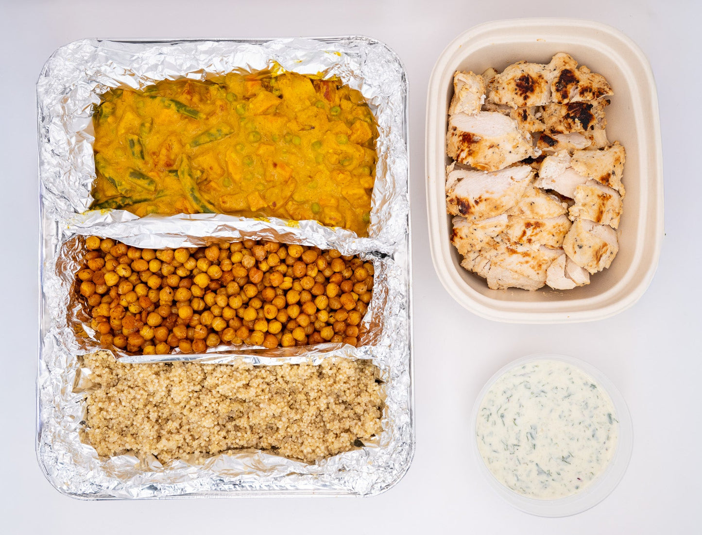 Garden Quinoa Curry Bowl