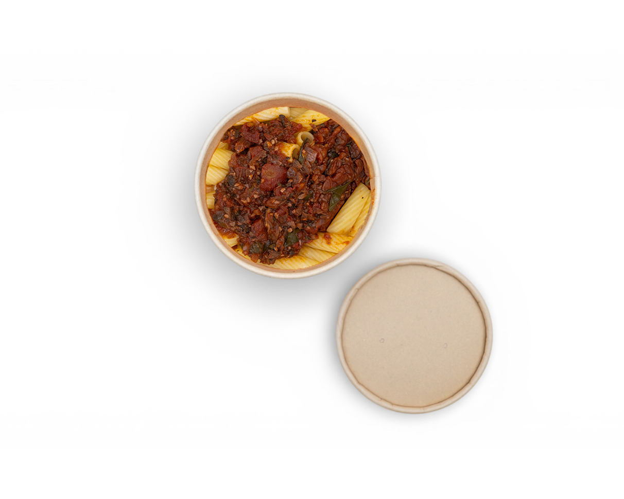 Rigatoni with Mushroom Marinara