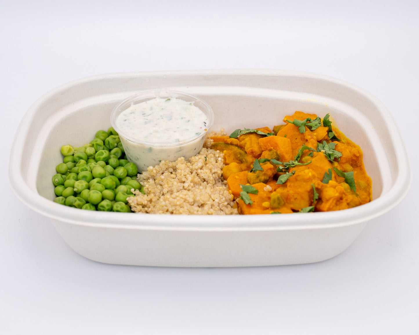 Garden Quinoa Curry Bowl
