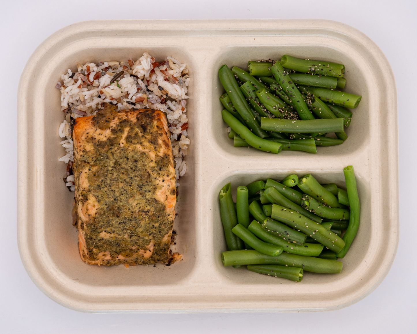 Lemon Pepper Salmon Plate