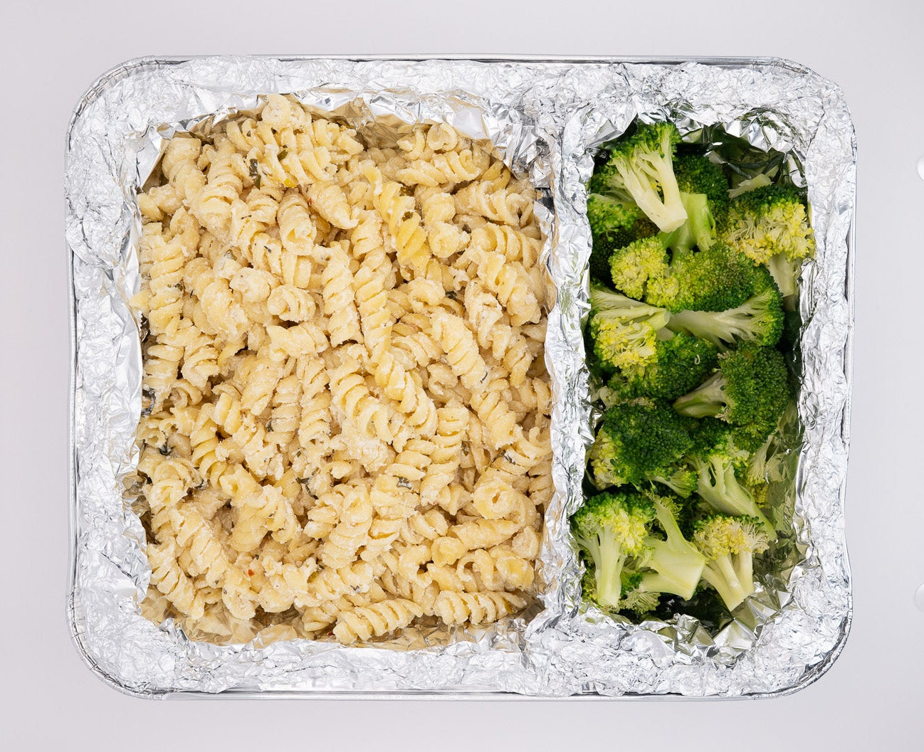 Creamy Alfredo Rotini with Broccoli
