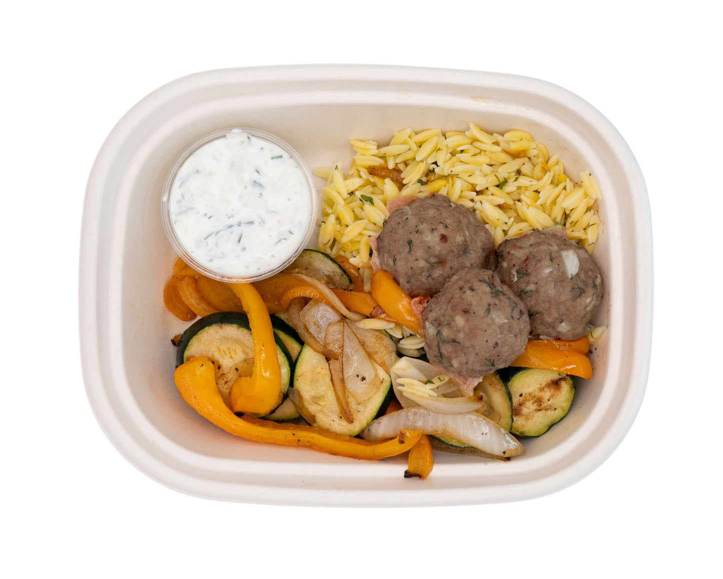 Mediterranean Grilled Vegetables with Orzo