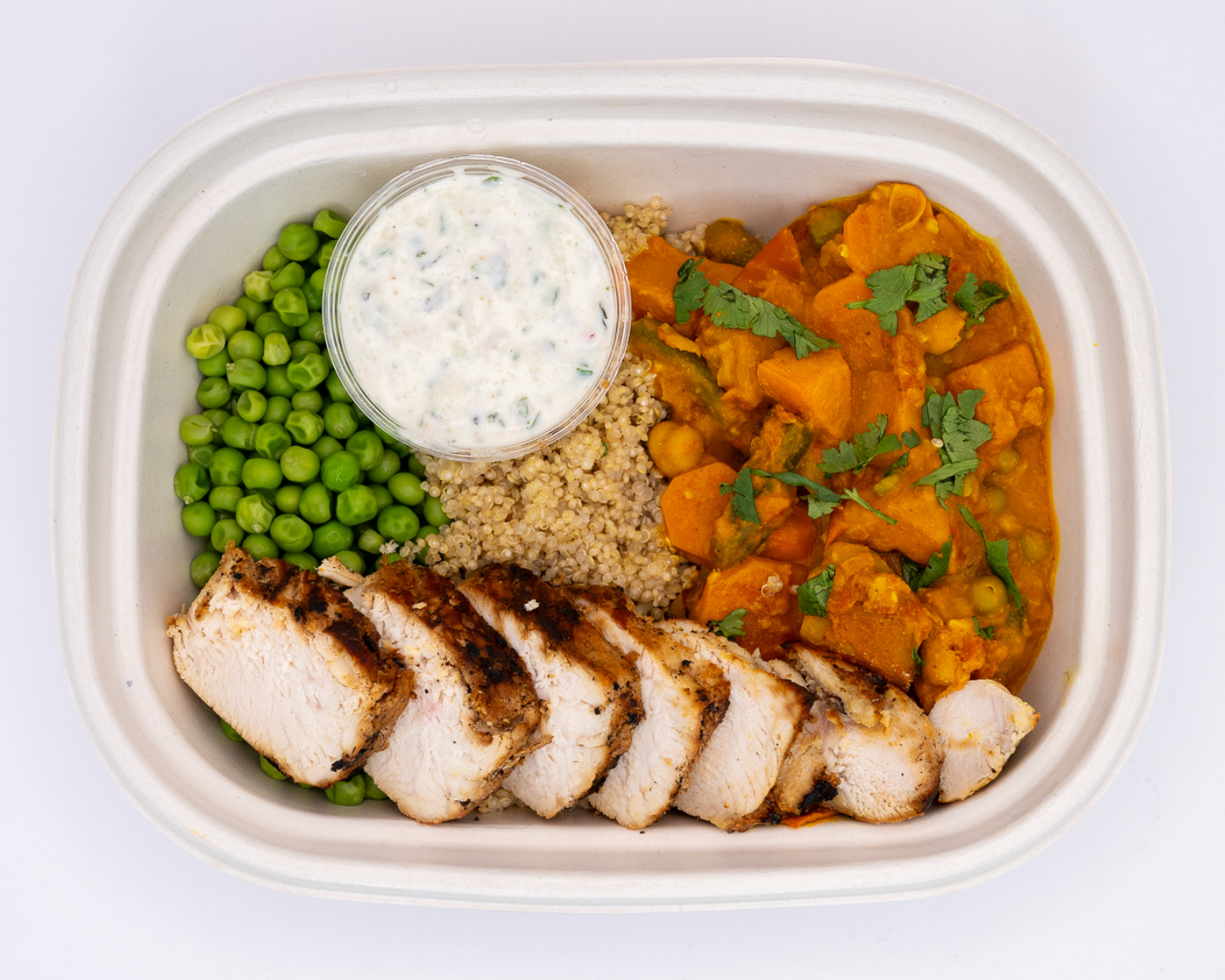 Garden Quinoa Curry Bowl