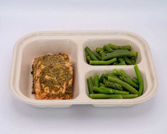 Lemon Pepper Salmon Plate